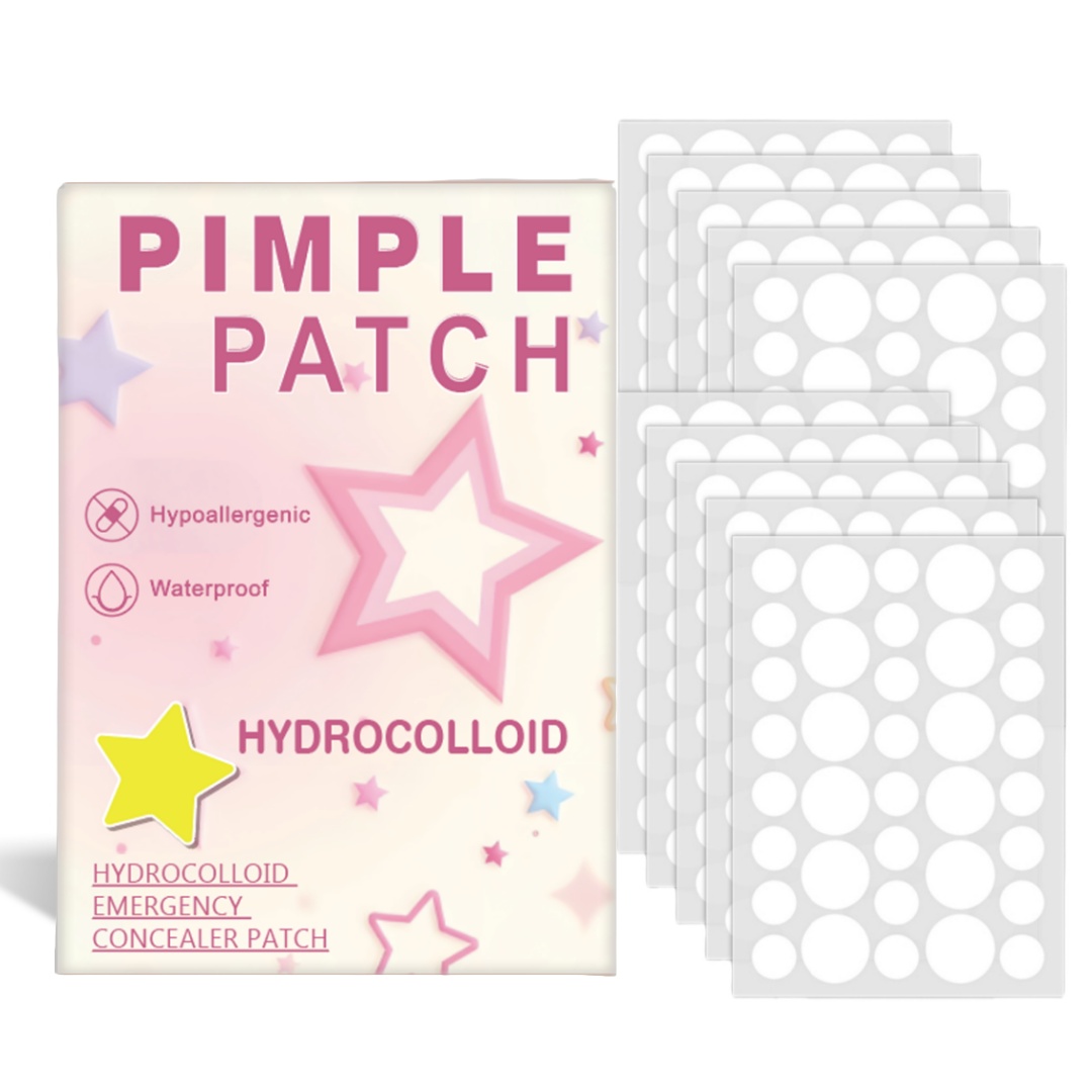 Skincare You - Hydrokolloid-Akne-Pflaster, Hydrokolloid-Fleckensticker, Abdeckung für Pickel und