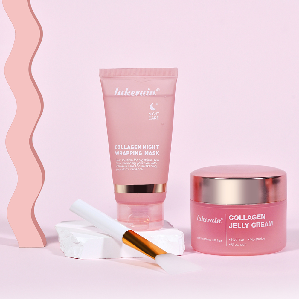 Peptide Neck Cream - Kollagen-Gelee-Creme, hydrolysiertes Kollagen, Gesichtsmaske für die