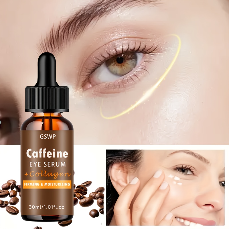Caffeine Eye Serum - GSWP Koffein Augenlifting-Serum, Angereichert mit Kollagen,
