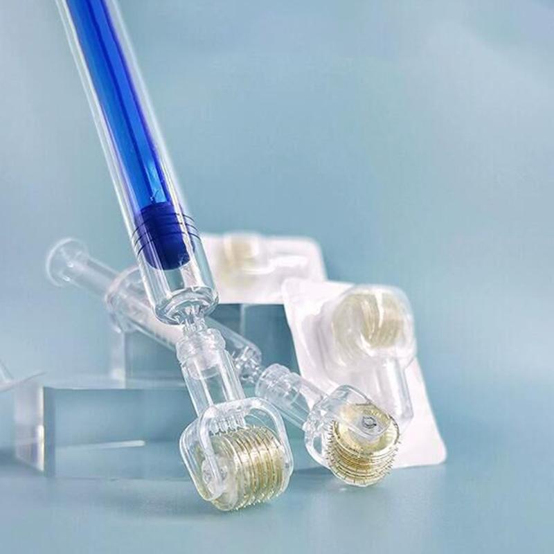 Skincare You - Mikronadel-Roller-Stempel 0,25mm - Serum-Applikator für Bartwuchs,