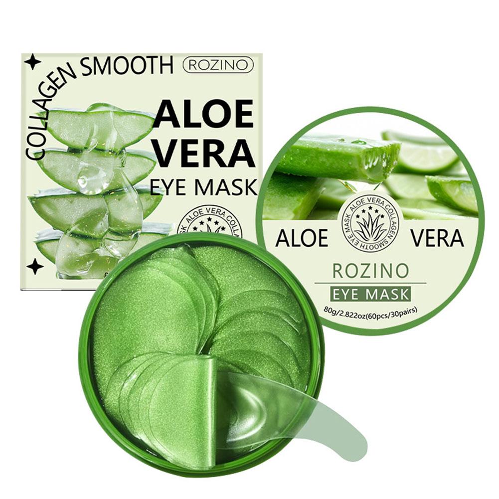 Collagen Sheet Mask - 60 Stück Aloe Vera Kollagen Augenmaske