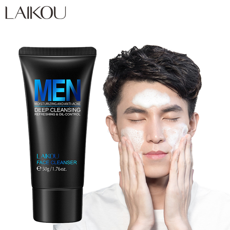Salicylic Acid Cleanser - LAIKOU Männer Gesichts Reiniger Gesicht Waschen