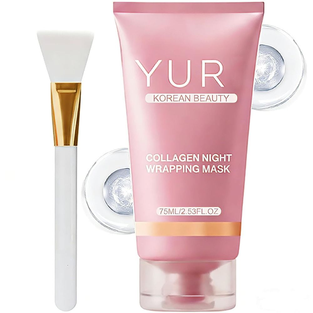 Peptide Neck Cream - Neue 75ML Kollagen-Nachtmaske Leicht Abziehbare Feuchtigkeitsspendende