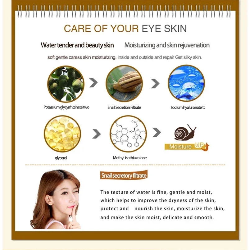 Hautpflege-Set Schnecken-Kolla – Caffeine Eye Serum Bewertung und Preis
