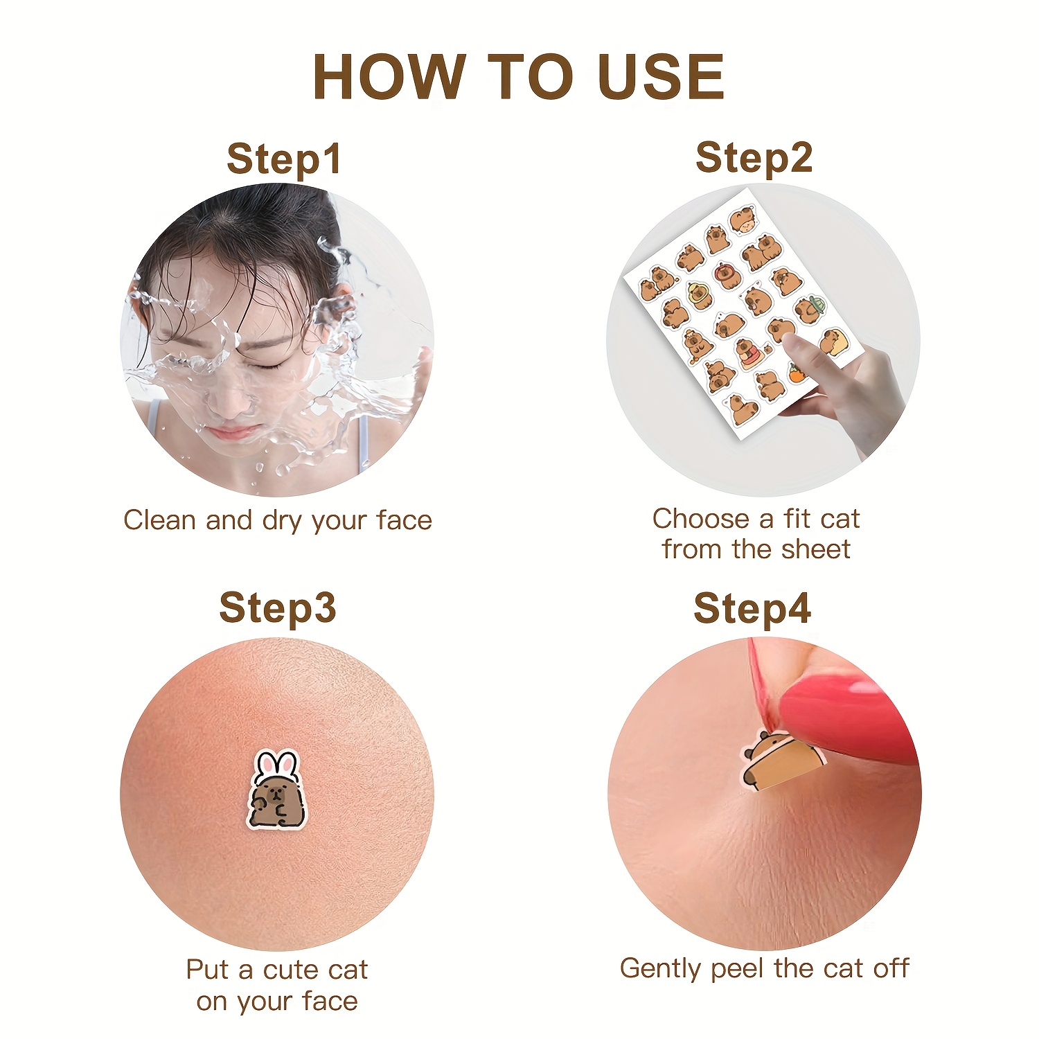 Capybara-förmige Pickelpatches – Skincare You Bewertung und Preis