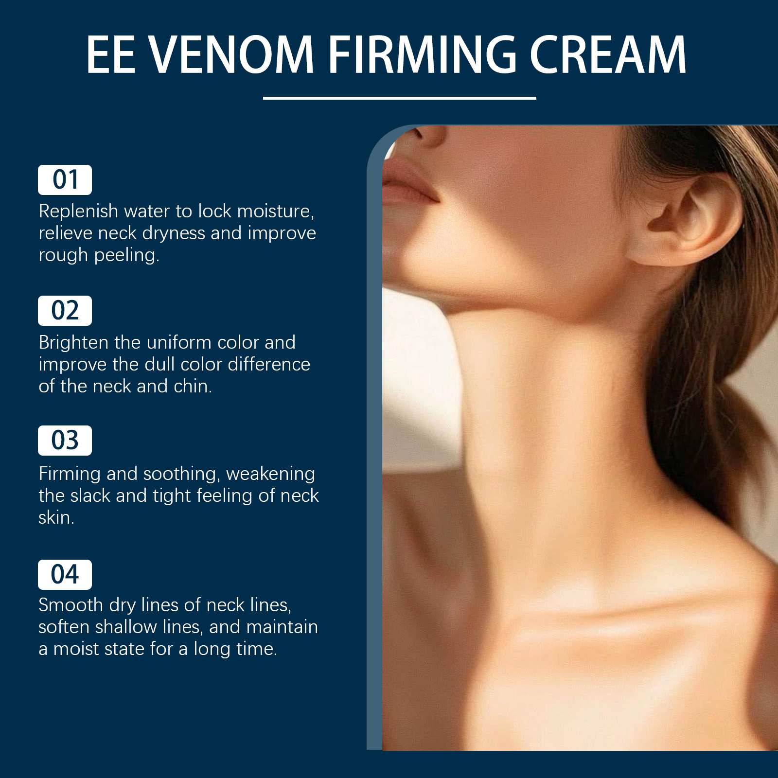 Bee Venom Straffende Creme für – Peptide Neck Cream Bewertung und Preis