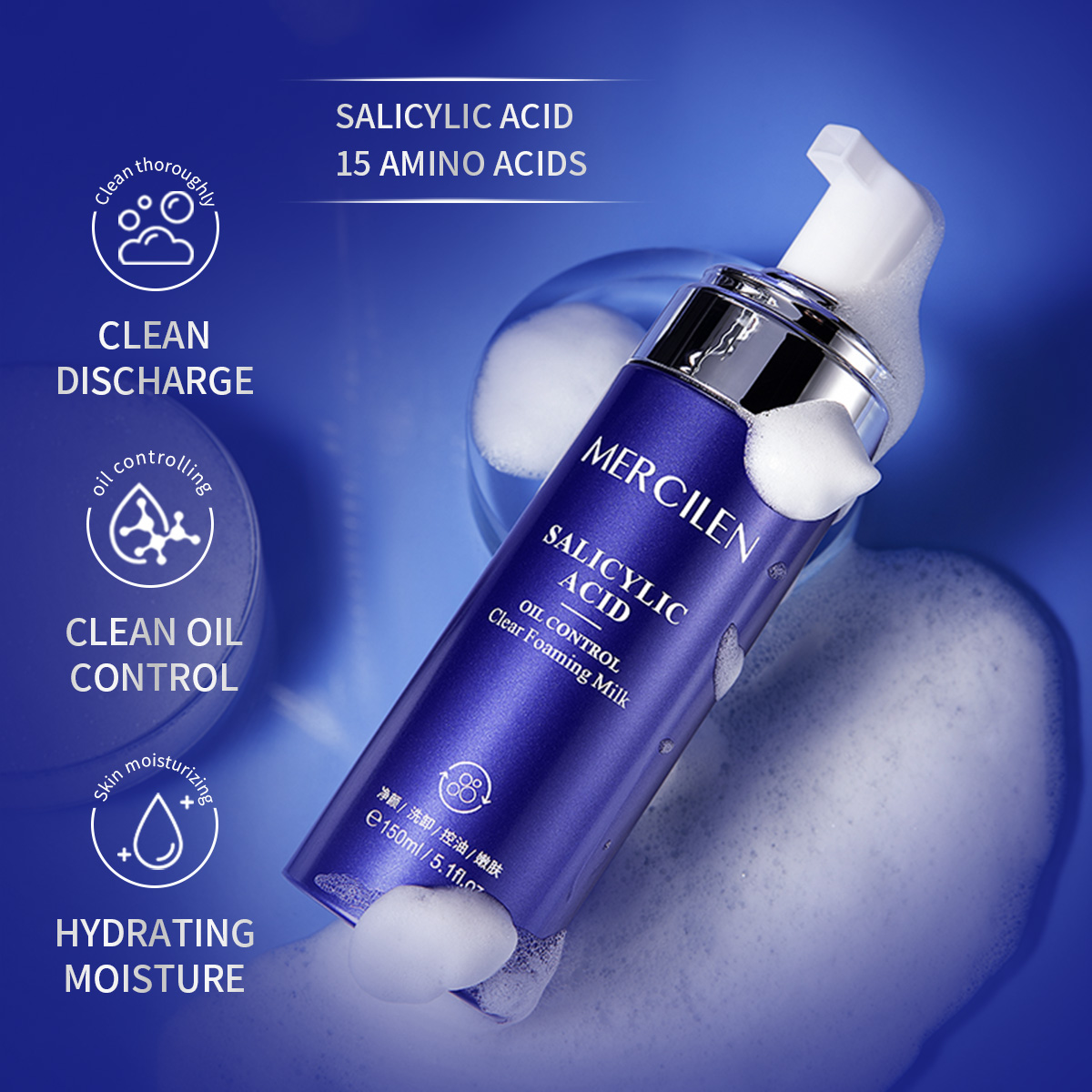 Mercilen Salicylsäure-Schaumre – Salicylic Acid Cleanser Bewertung und Preis