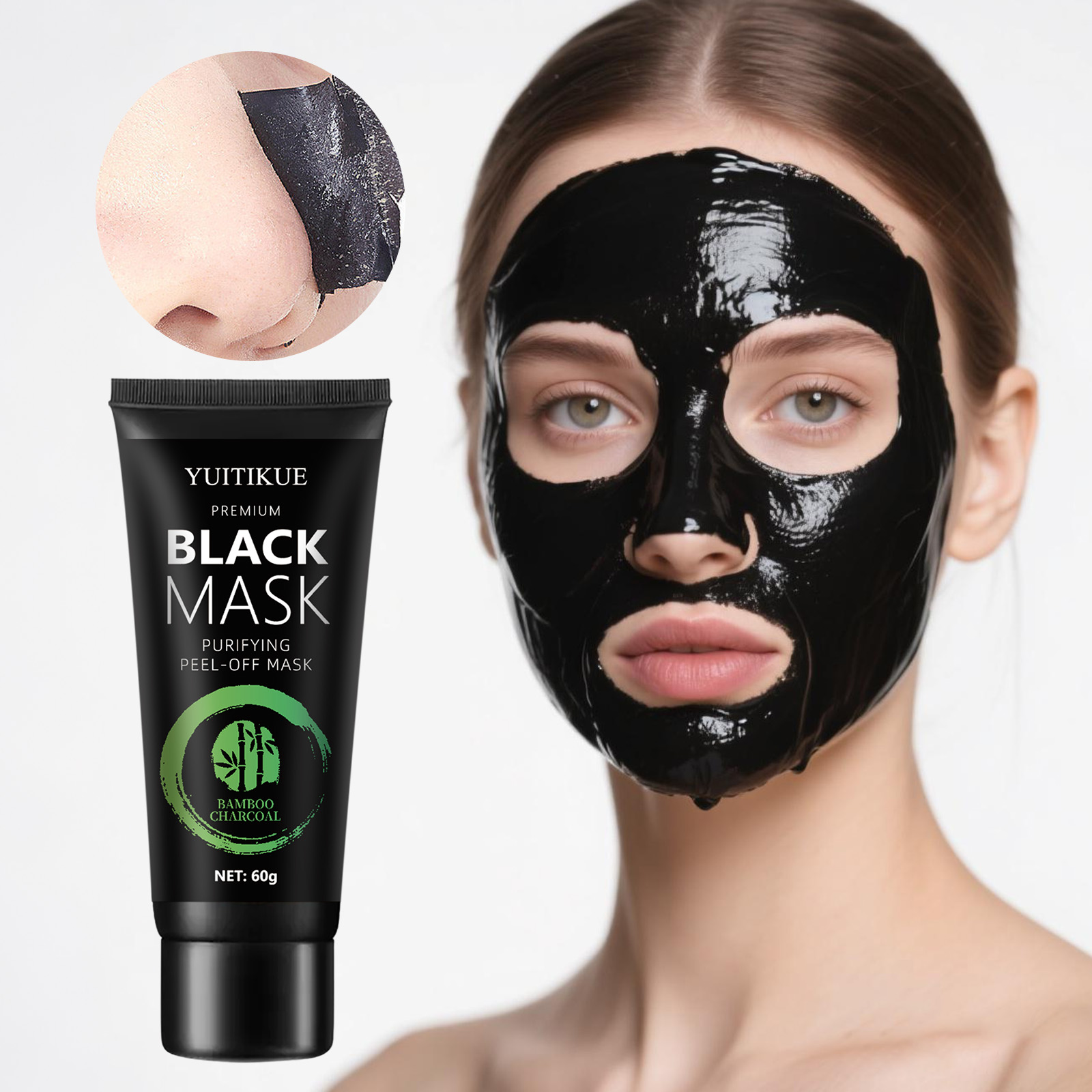 Premium Bambuskohle Schwarze P – Peptide Neck Cream Bewertung und Preis
