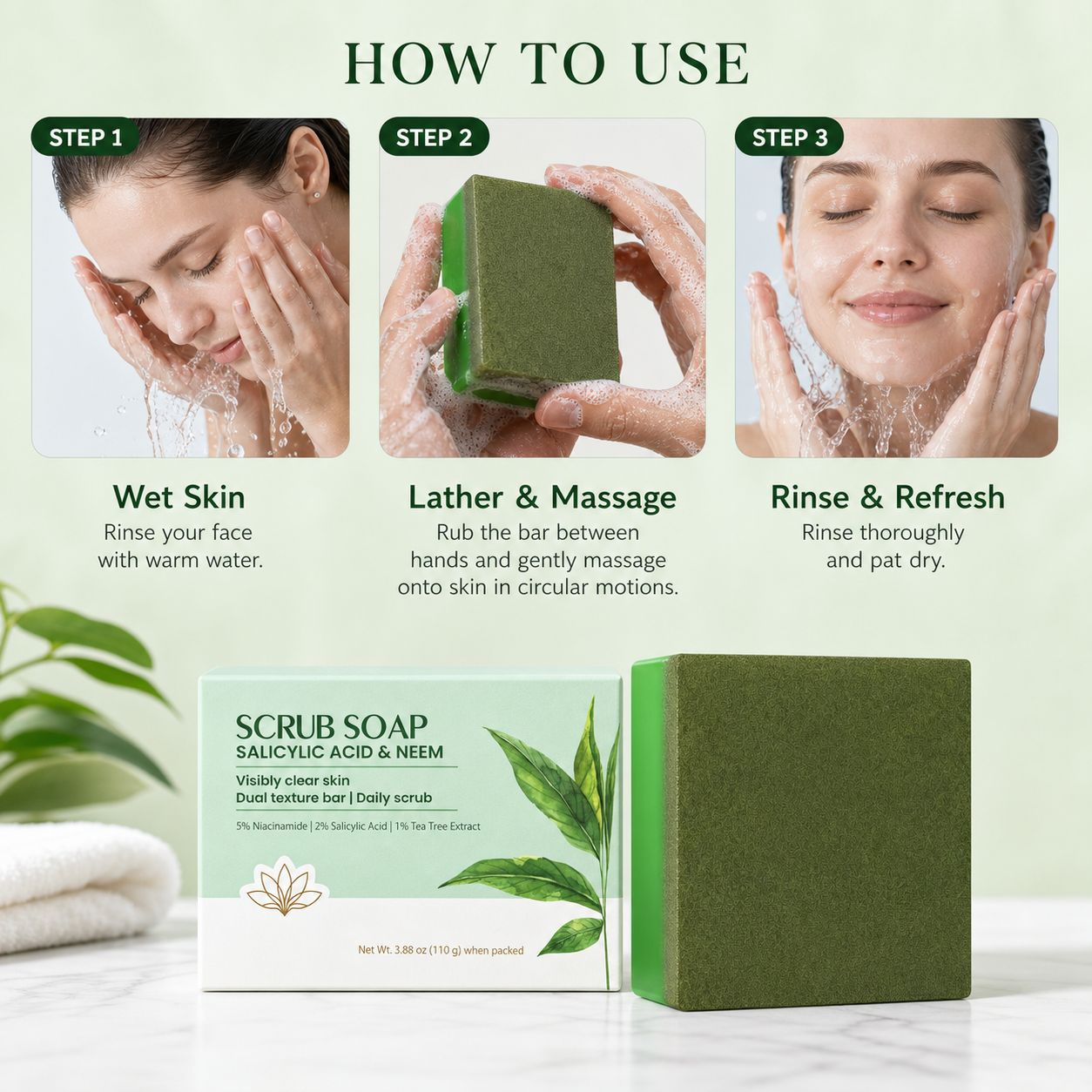 Peeling-Seife |   Salicylsäure – Salicylic Acid Cleanser Bewertung und Preis