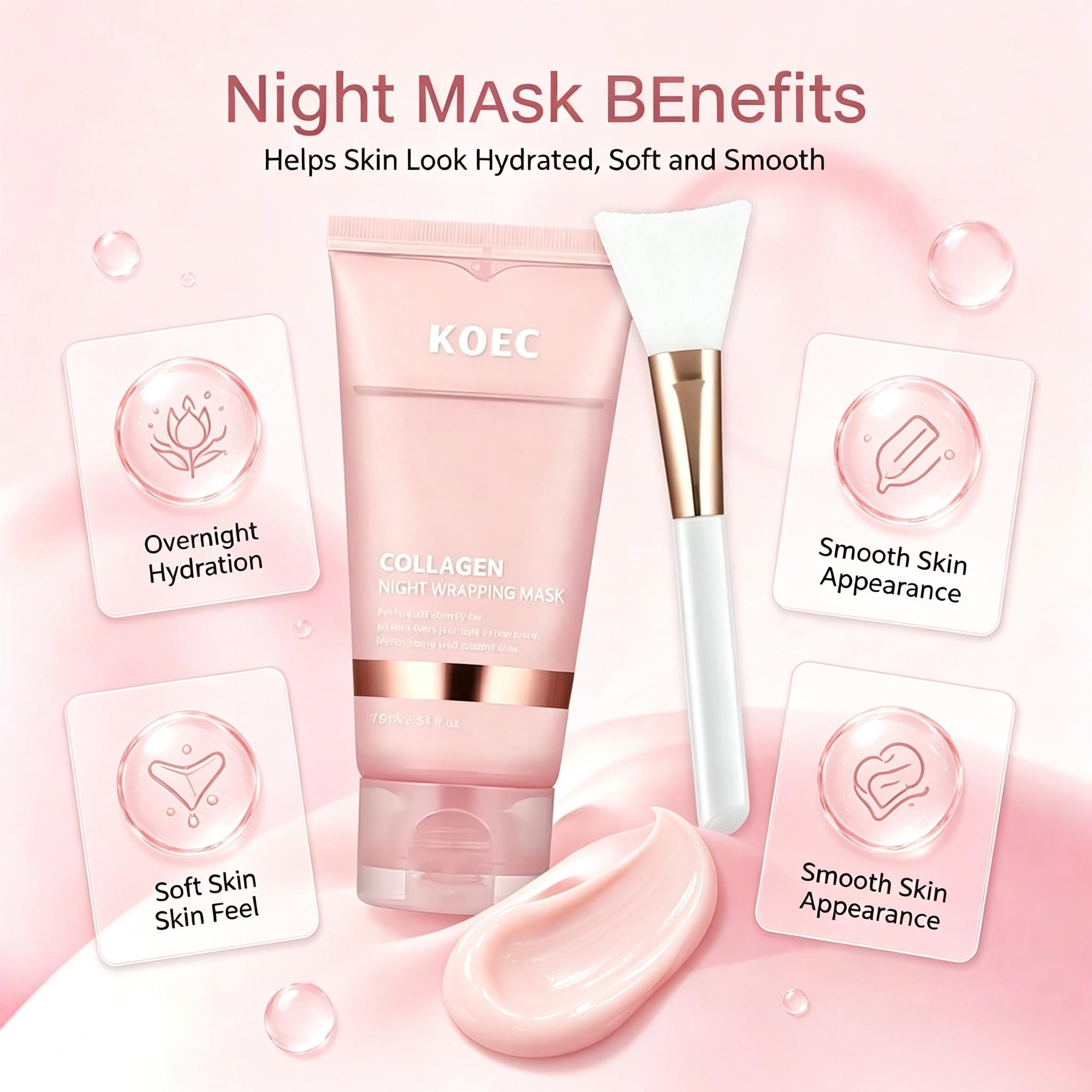 Kollagen Overnight Peel-Off Ge – Peptide Neck Cream Bewertung und Preis