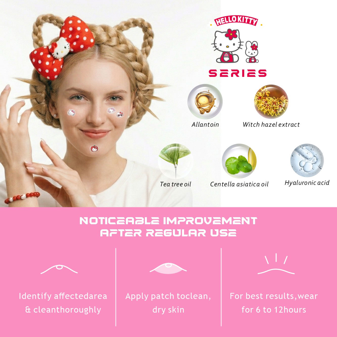 25/125 Stück Hello Kitty Picke – Skincare You Bewertung und Preis