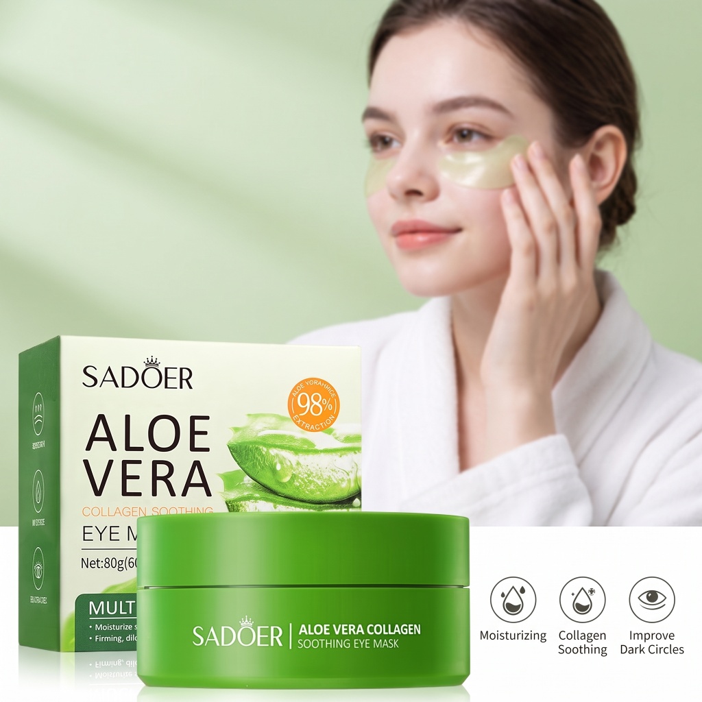 60 Stück Aloe Vera Kollagen Au – Collagen Sheet Mask Bewertung und Preis