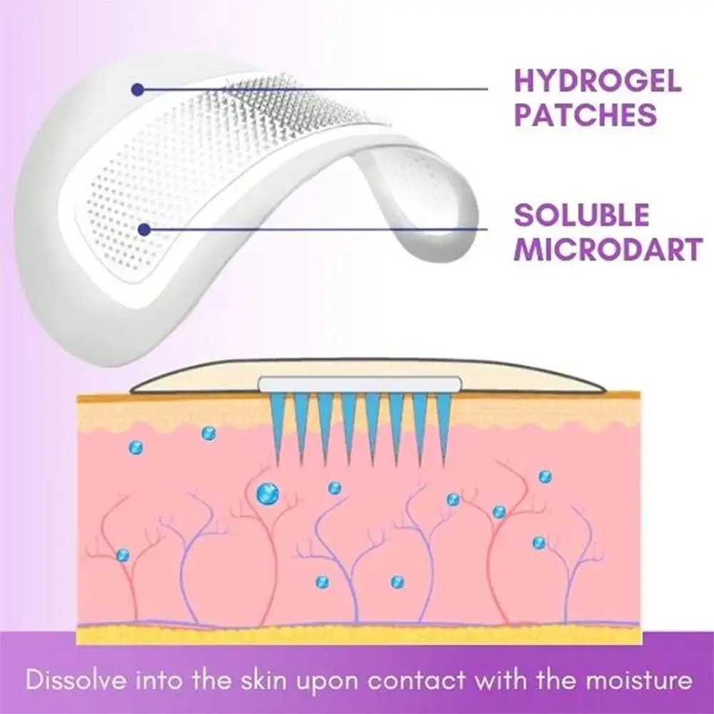 1 Paar Mikronadel-Augenklappen – Collagen Sheet Mask Bewertung und Preis